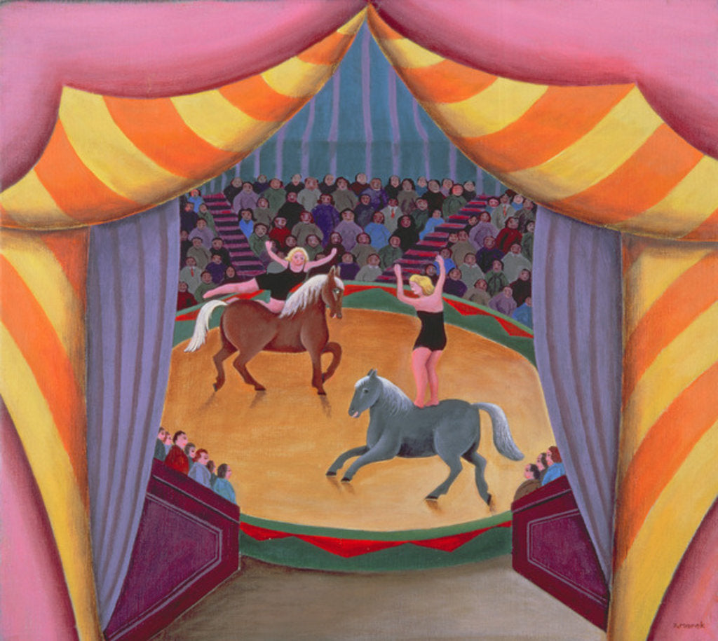 Detail of The Circus by Jerzy Marek