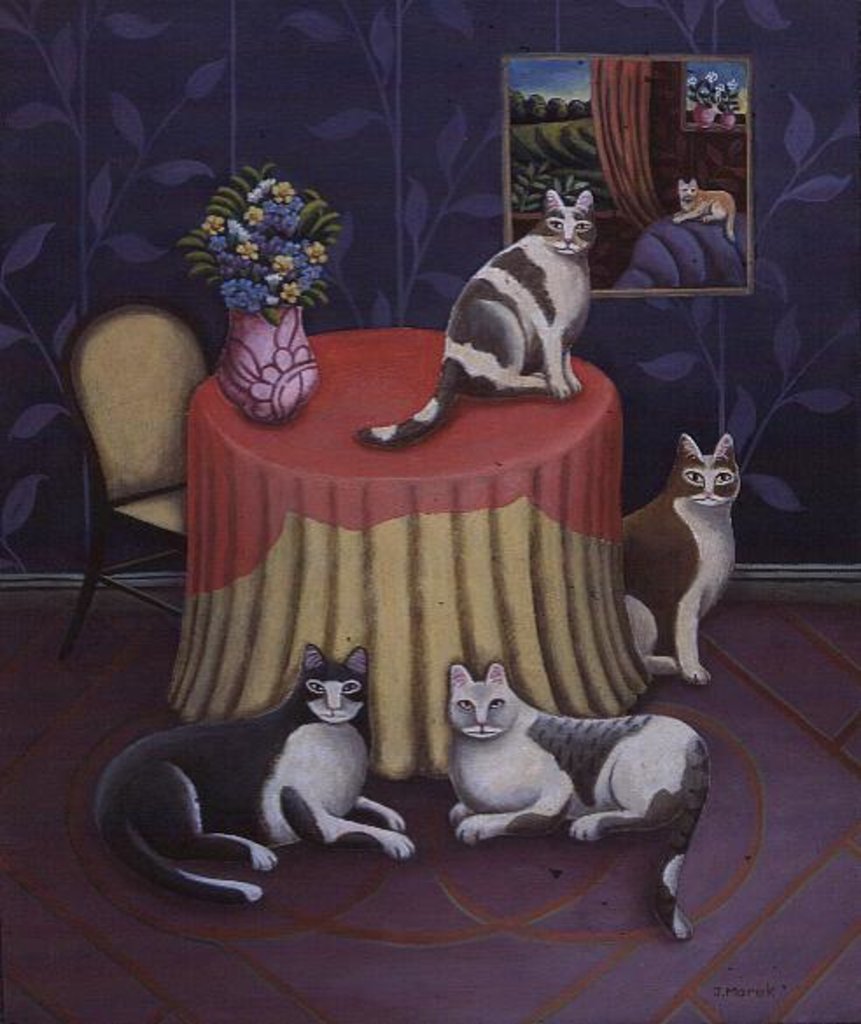 Detail of At Home by Jerzy Marek