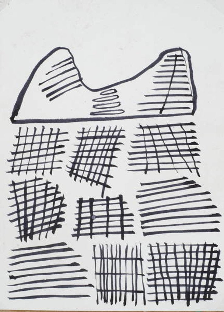 Detail of Drawing, 2015 by Janet McKenzie