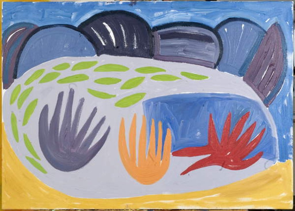 Detail of Night Loch, 2007 by Janet McKenzie