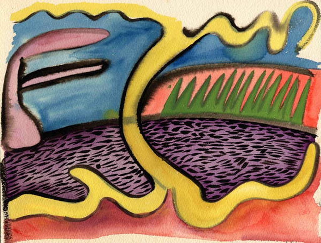 Detail of Eileen Maree, 1990 by Janet McKenzie