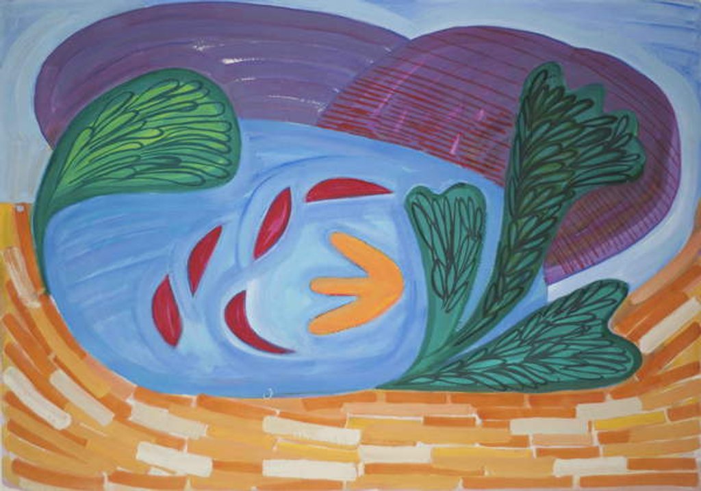 Detail of Loch Ardnamuchan, 2015 by Janet McKenzie