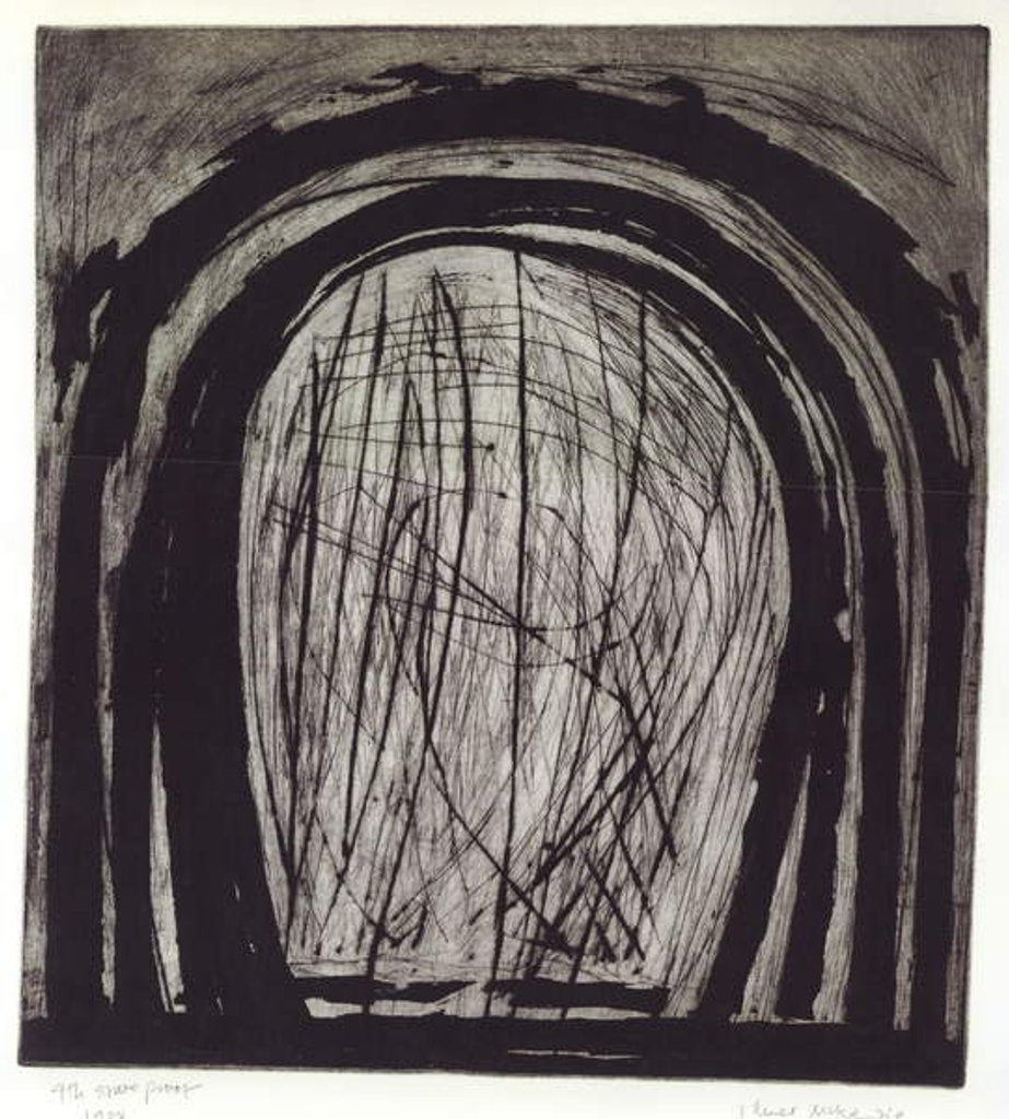 Detail of Untitled, 3rd state proof, 1984 by Janet McKenzie