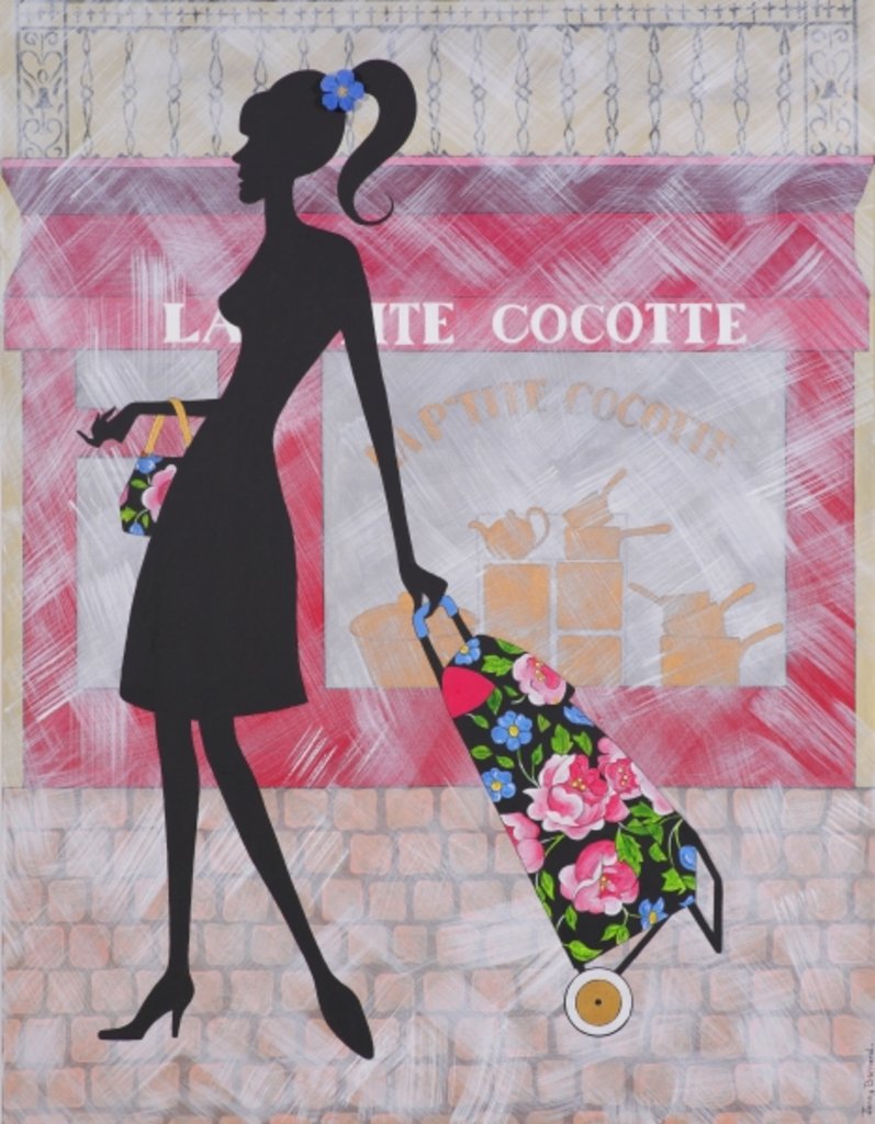 Detail of La Petite Cocotte, 2009 by Jenny Barnard