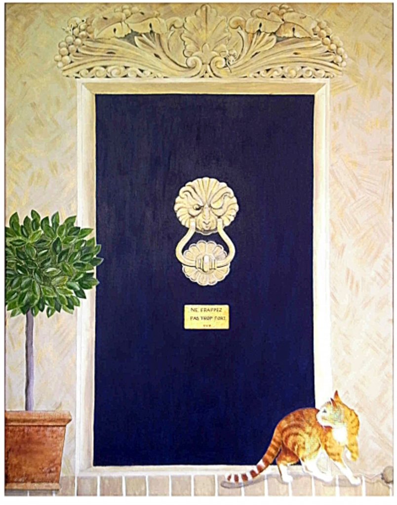 Detail of Ne Frappez pas trop fort, 2009 by Jenny Barnard