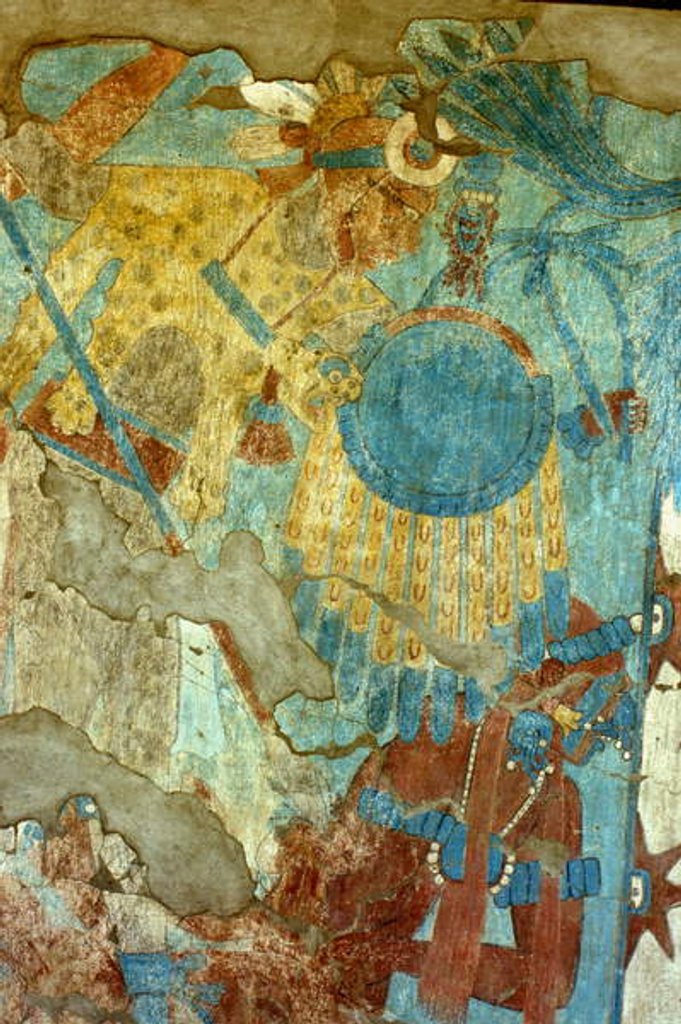 Detail of Battle of Cacaxtla, Late Classic period by Mayan Mayan