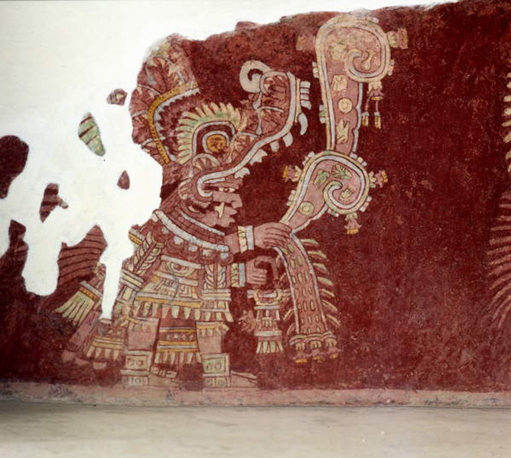 Detail of Priest walking in procession by Anonymous