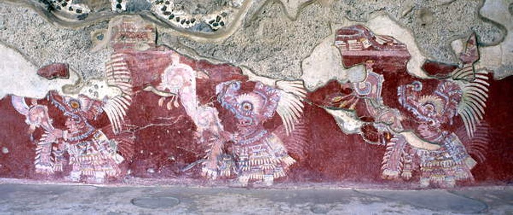 Detail of Priests walking in procession by Anonymous