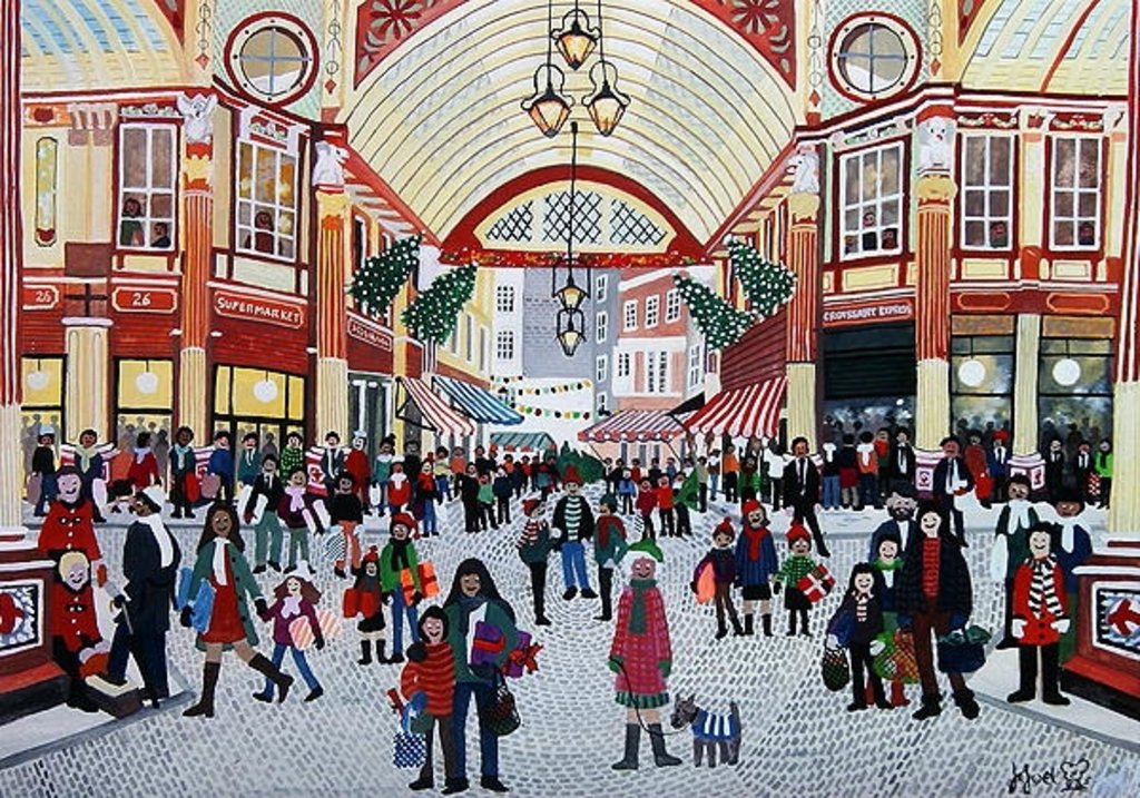 Detail of Leadenhall Market, London by Judy Joel