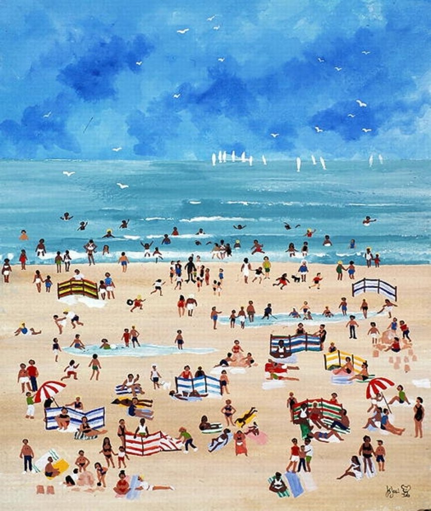 Detail of Beach by Judy Joel