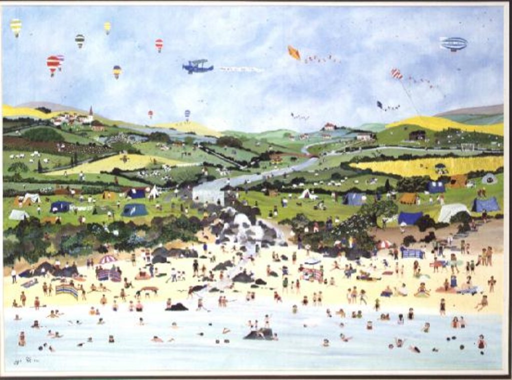 Detail of High Days and Holidays by Judy Joel