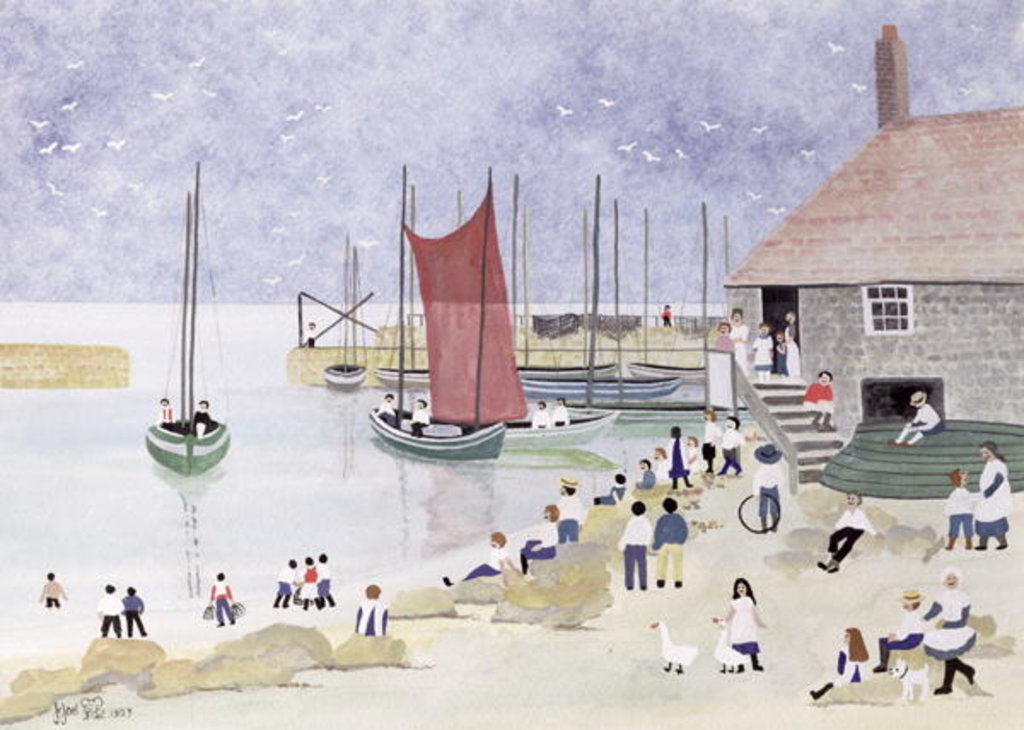 Detail of Old Mousehole, 1993 by Judy Joel