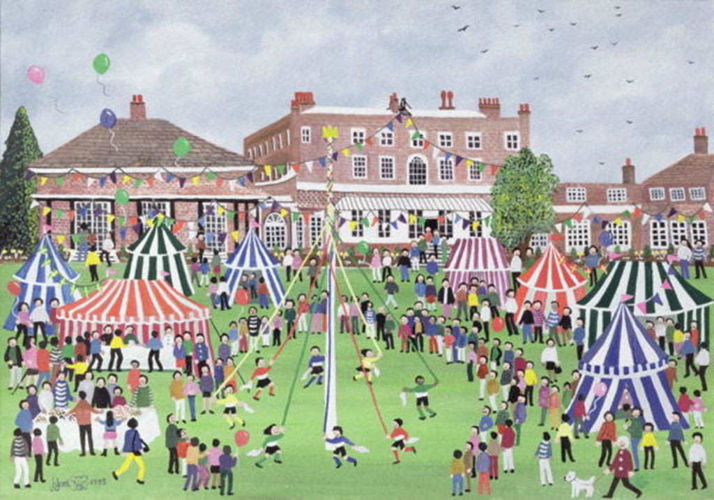 Detail of Maytime, 1993 by Judy Joel