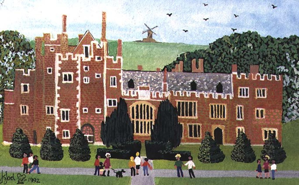 Detail of Compton Wynyates, 1992 by Judy Joel