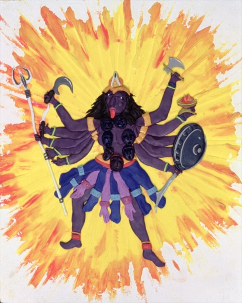 Detail of Kali by Jung Sook Nam