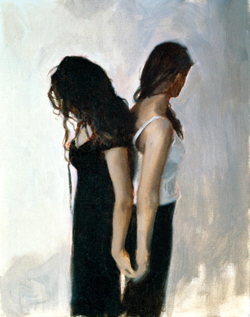 Detail of Back to Back by John Worthington