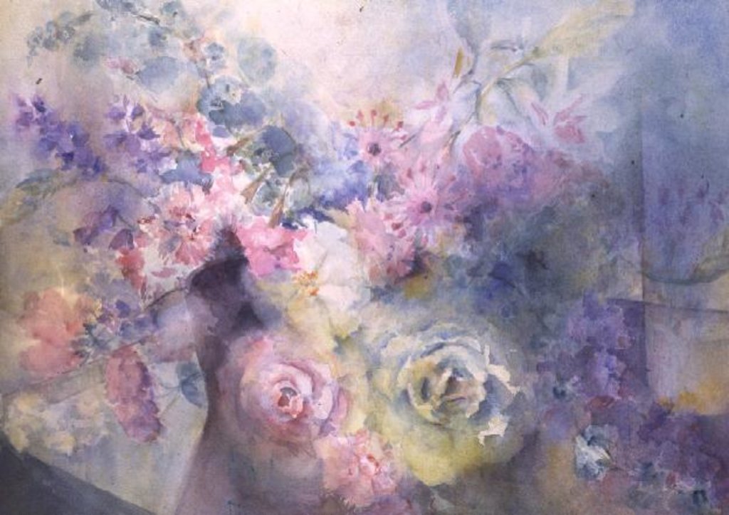 Detail of Summer Border by Karen Armitage