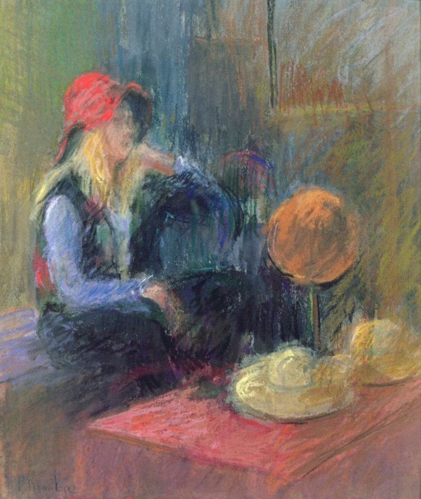 Detail of Rose Hat, 2000 by Karen Armitage