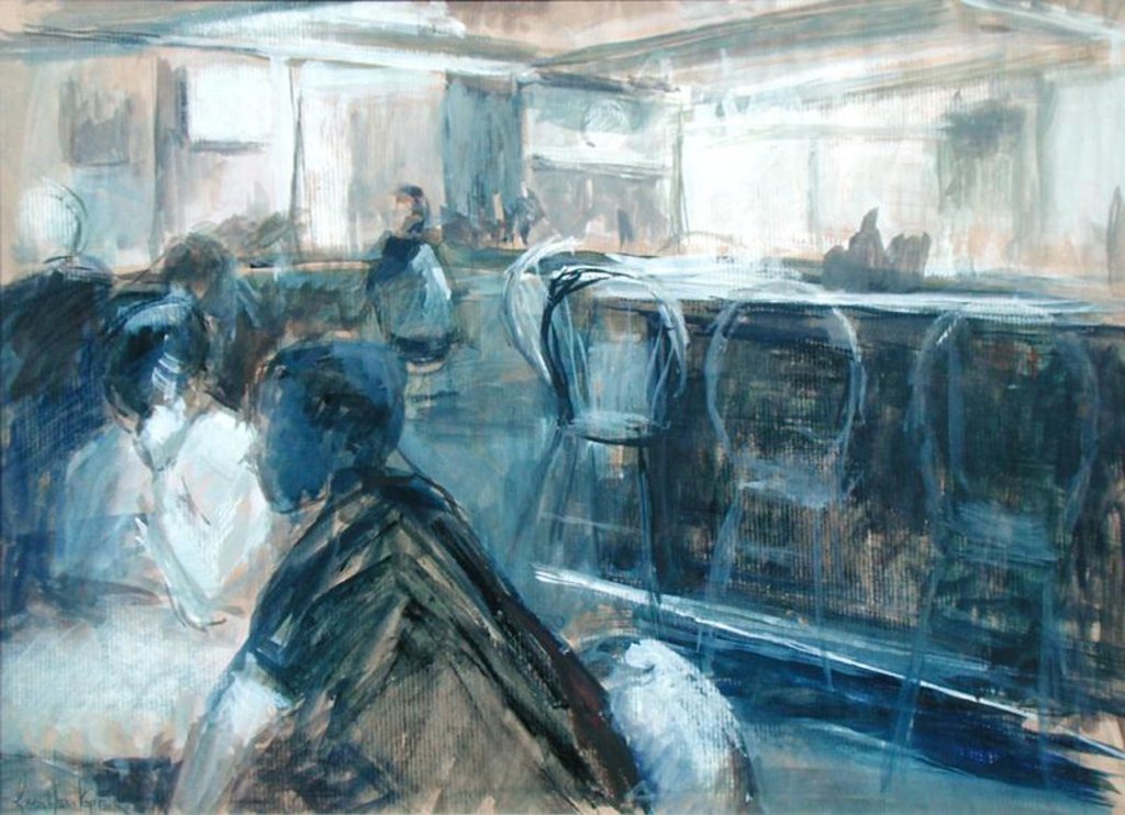 Detail of Last Chance Saloon, 2001 by Karen Armitage