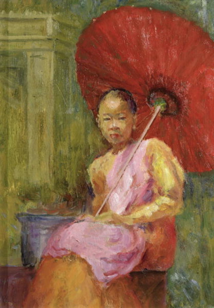 Detail of The Parasol, Bali, 2002 by Karen Armitage