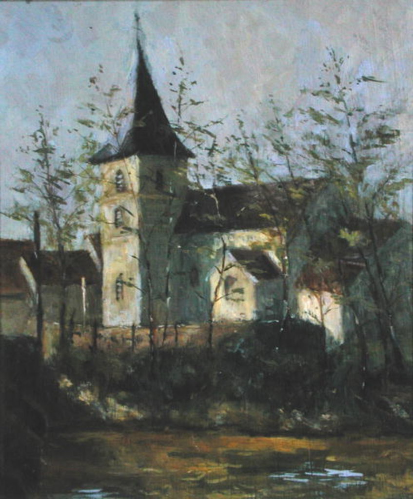 Detail of French Church by Karen Armitage