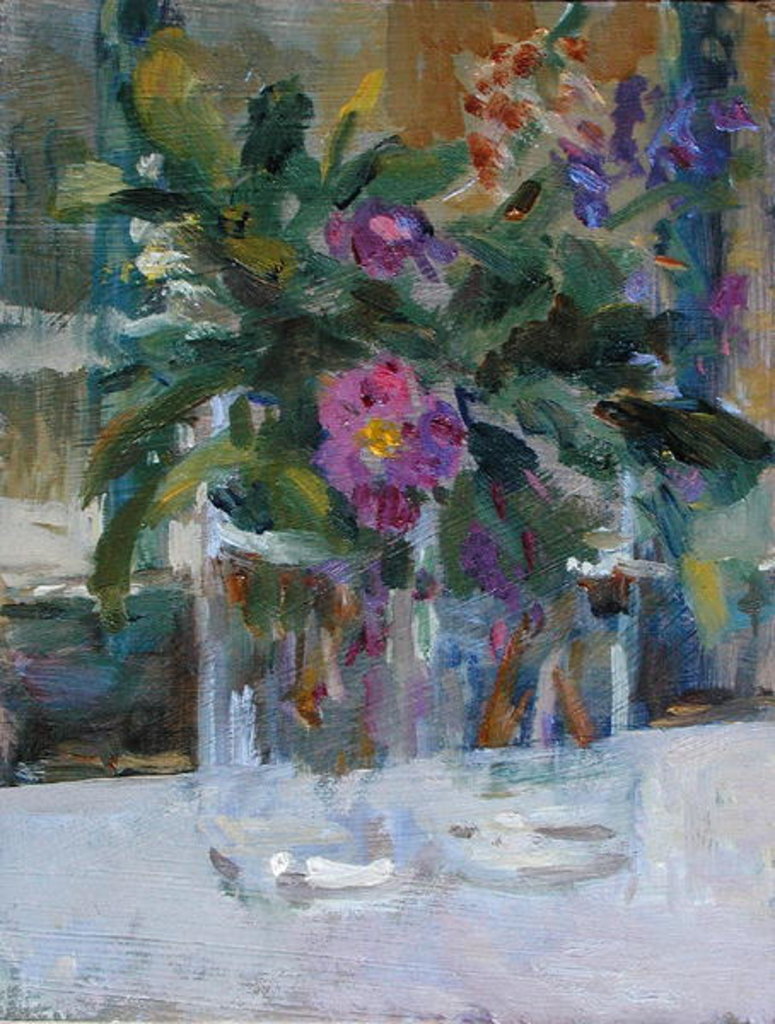 Detail of March Flowers by Karen Armitage