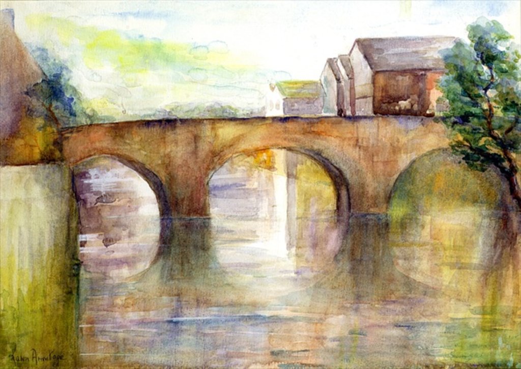 Detail of River Arun, Sussex by Karen Armitage