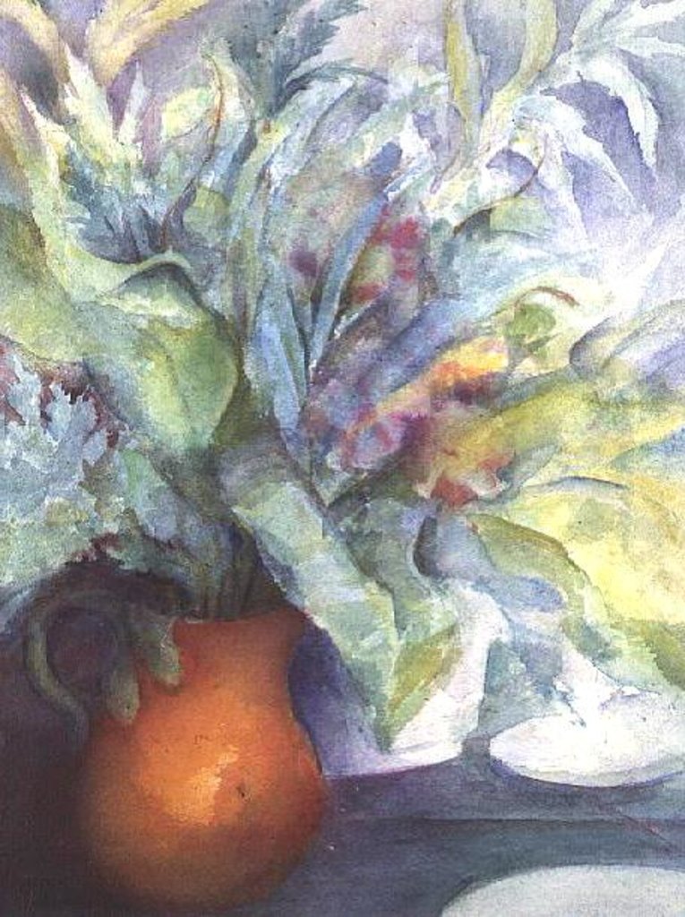 Detail of Tuscan Jug by Karen Armitage