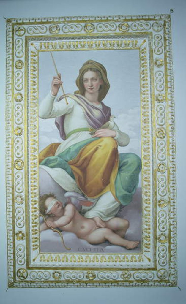 Detail of The Allegory of Chastity by Domenico Cresti Passignano