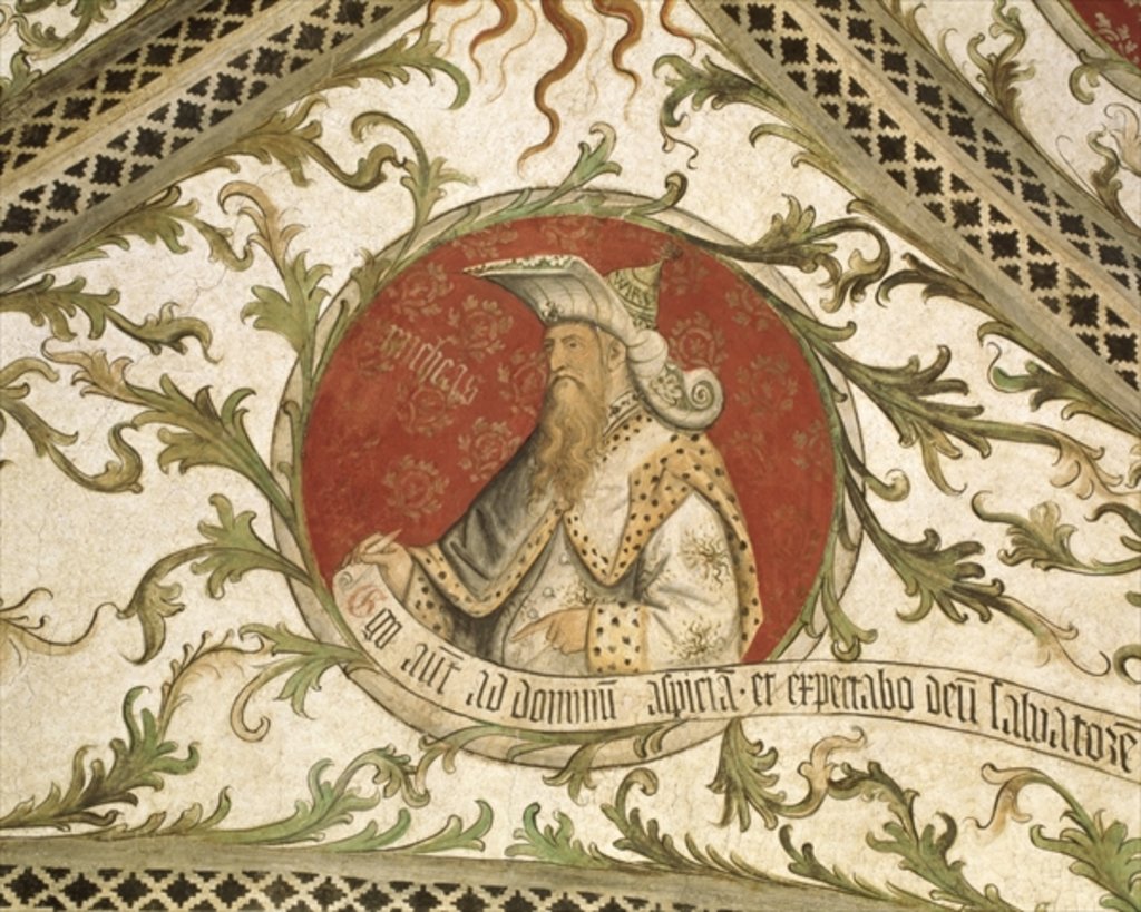 Detail of The Prophet Micah by d'Allamagna Giusto