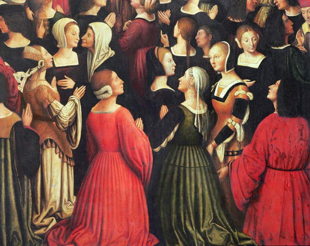 Detail of Coronation of the Virgin, 1513 by Ludovico Brea