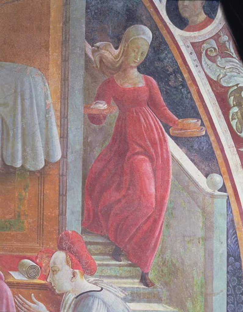 Detail of The Birth of the Virgin by Paolo Uccello