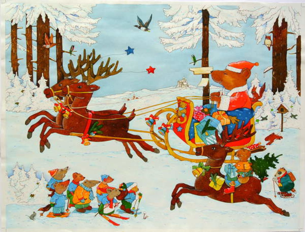 Detail of Greetings from me to you by Christian Kaempf