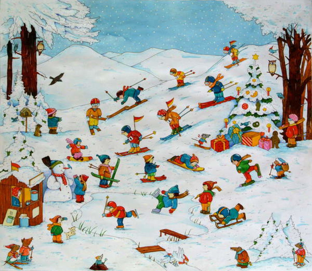 Detail of Winter by Christian Kaempf