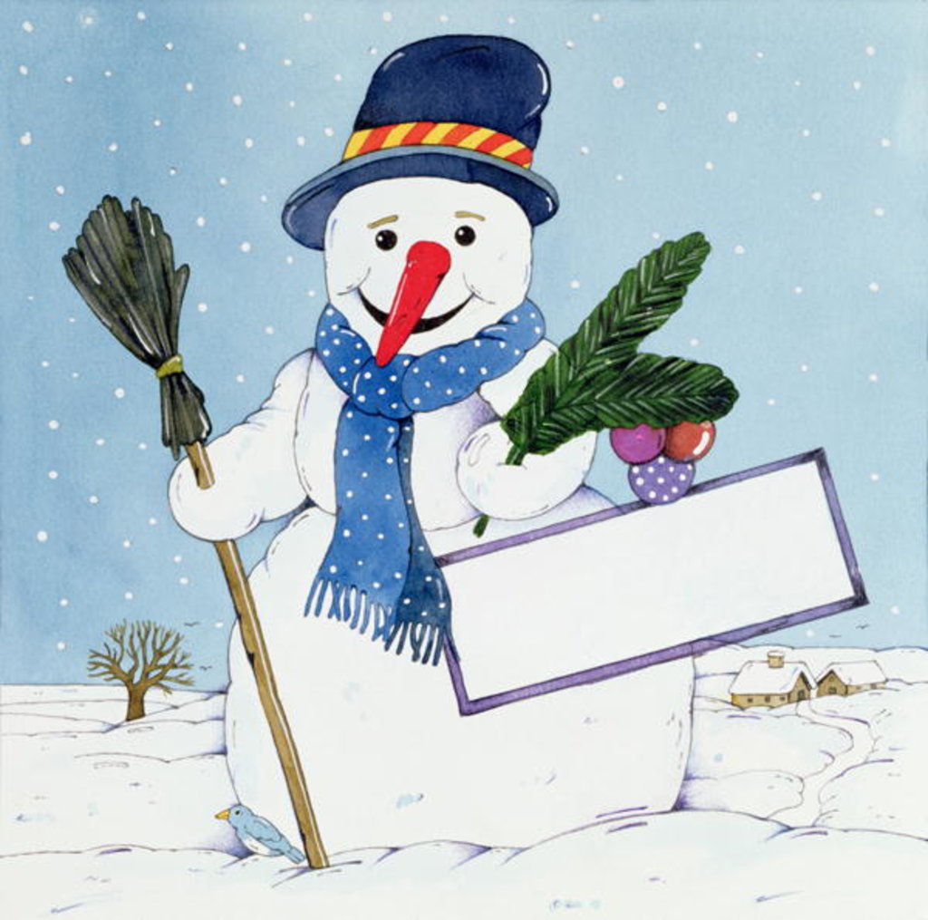 Detail of The Snowman by Christian Kaempf