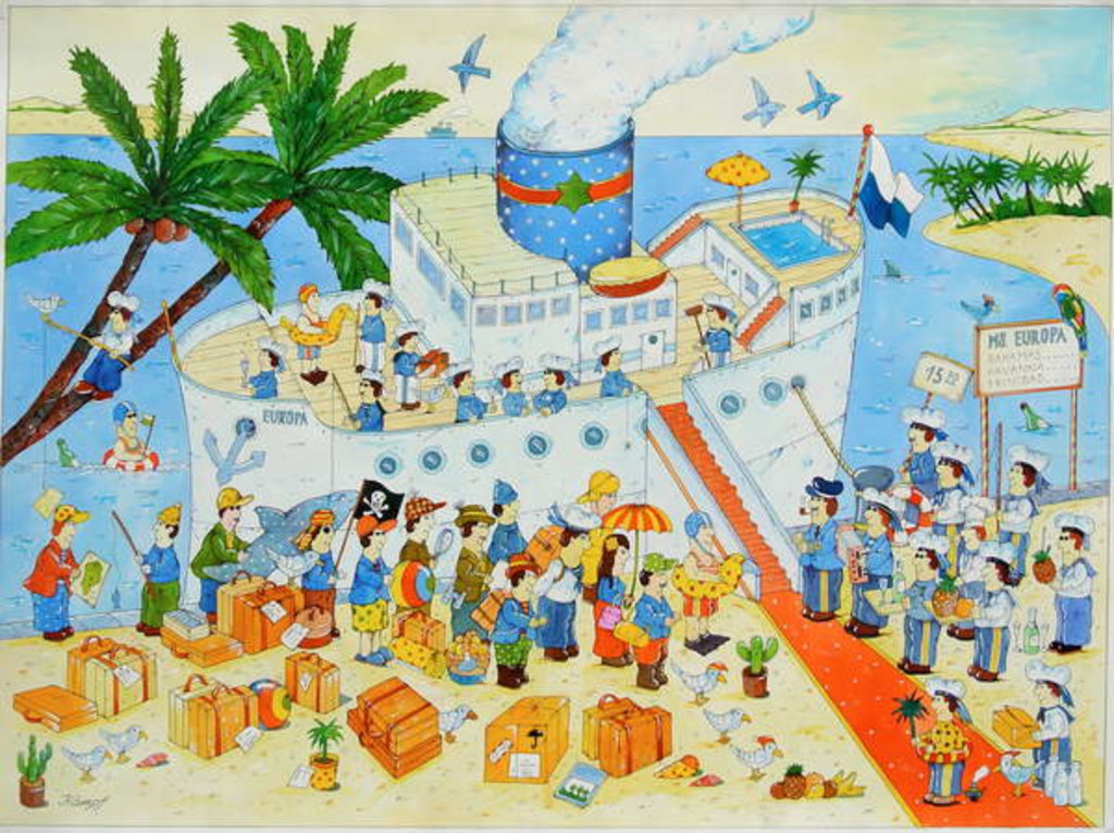 Detail of Steamer, 2003 by Christian Kaempf