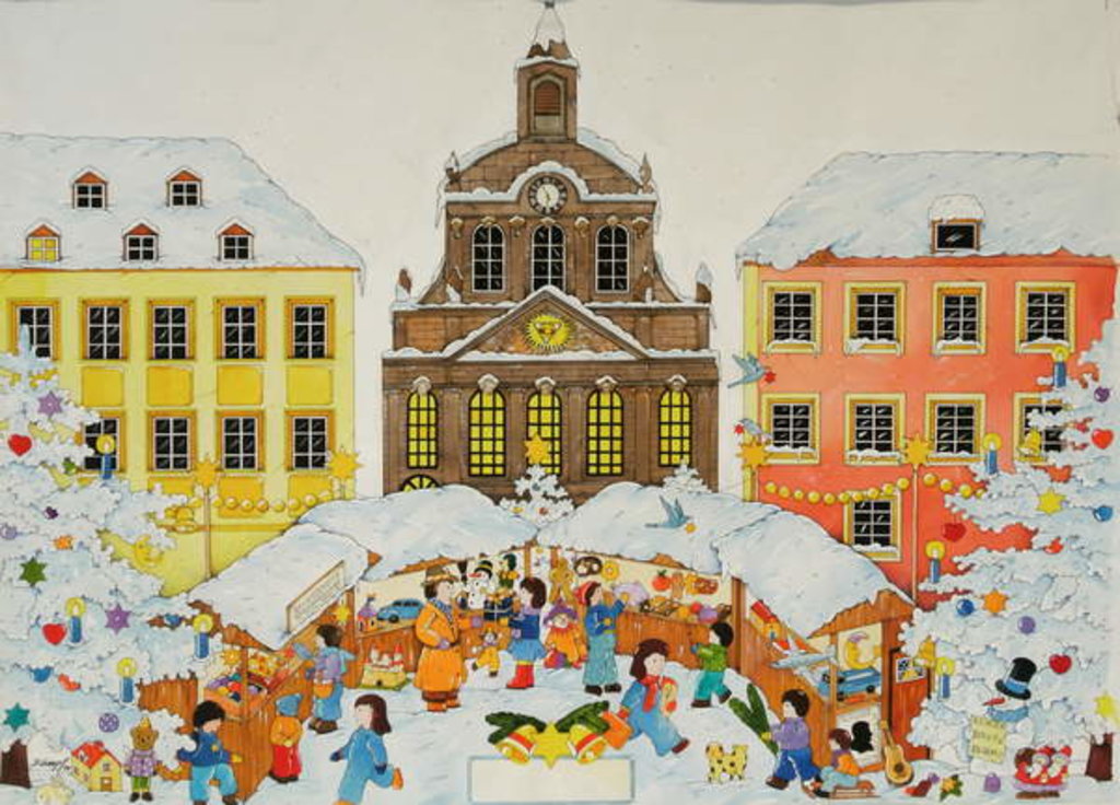 Detail of Christmas Market, 2001 by Christian Kaempf