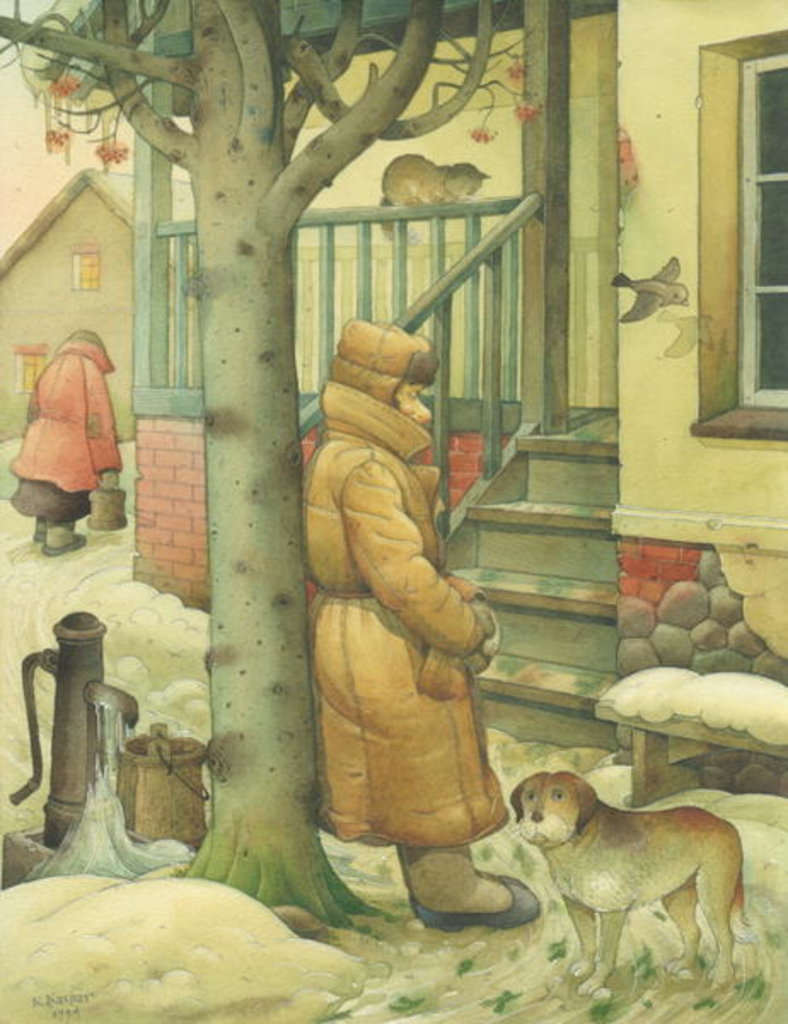 Detail of Russian Scene 03, 1994 by Kestutis Kasparavicius