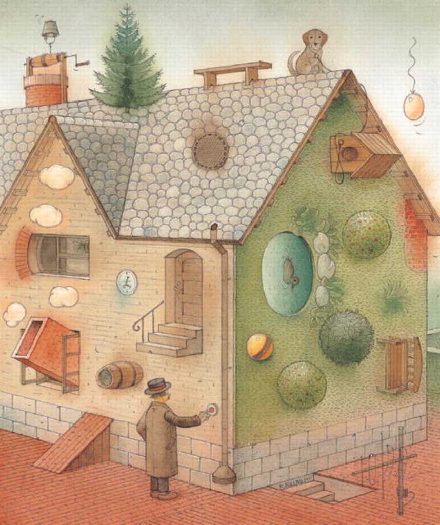 Detail of Black Day, 2005 by Kestutis Kasparavicius