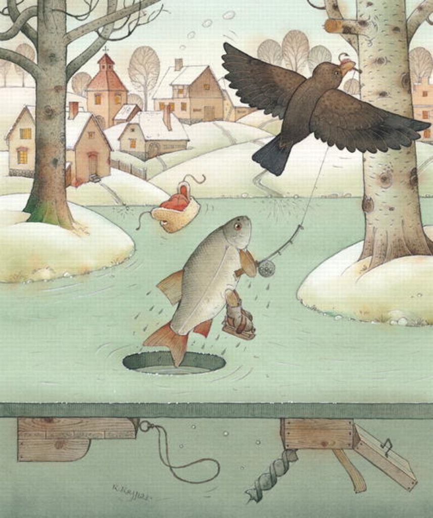 Detail of Fishing, 2003 by Kestutis Kasparavicius