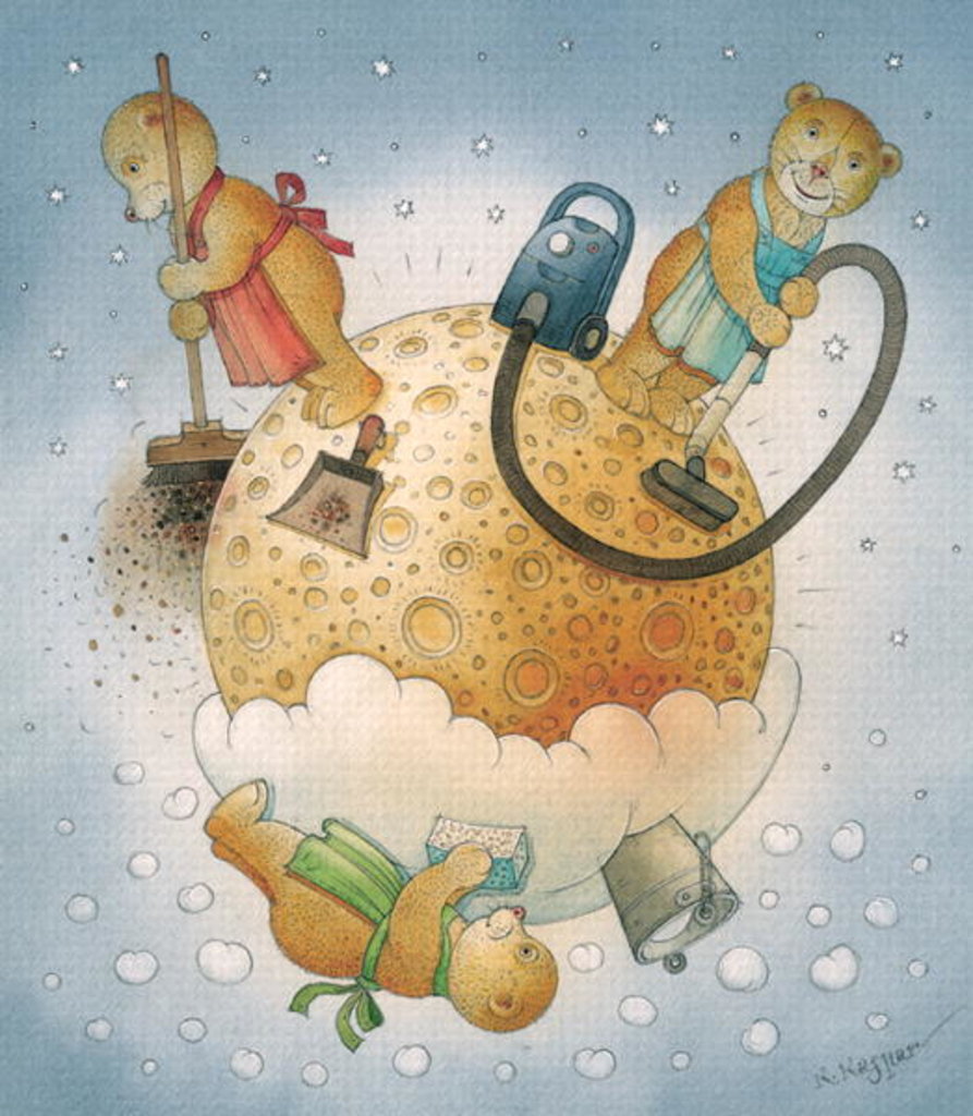 Detail of Lunar Bears, 2006 by Kestutis Kasparavicius