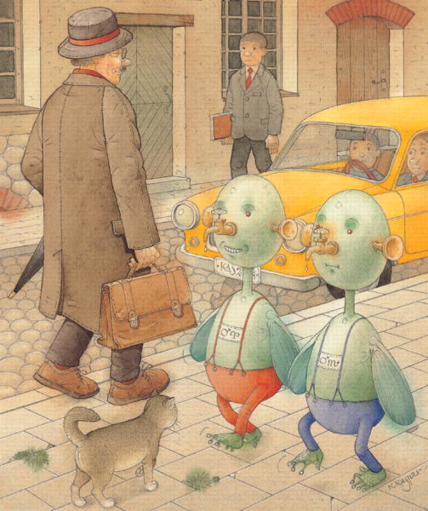 Detail of Martians, 2005 by Kestutis Kasparavicius