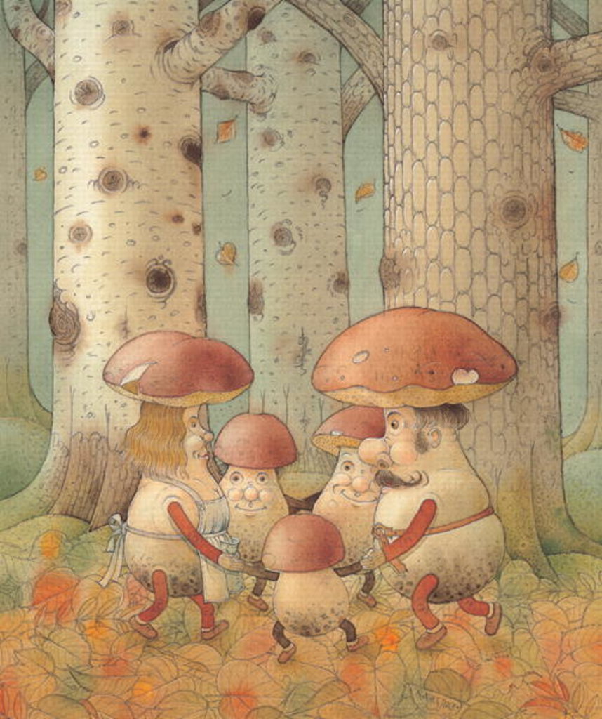 Detail of Mushrooms, 2005 by Kestutis Kasparavicius