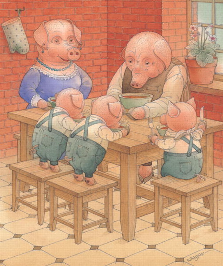 Detail of Pigs, 2005 by Kestutis Kasparavicius