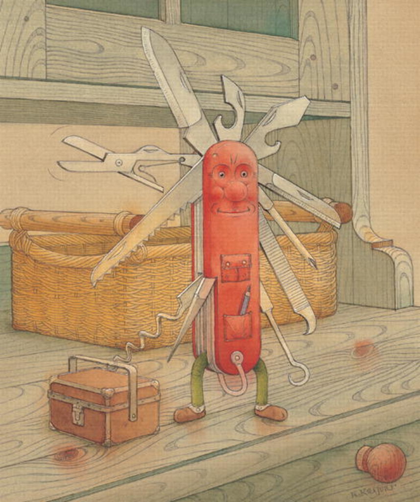Detail of Pocketknife, 2005 by Kestutis Kasparavicius