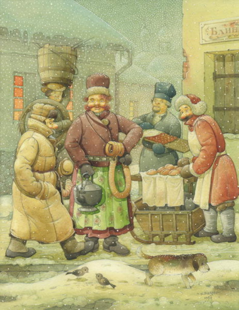 Detail of Russian Scene 07, 1994 by Kestutis Kasparavicius