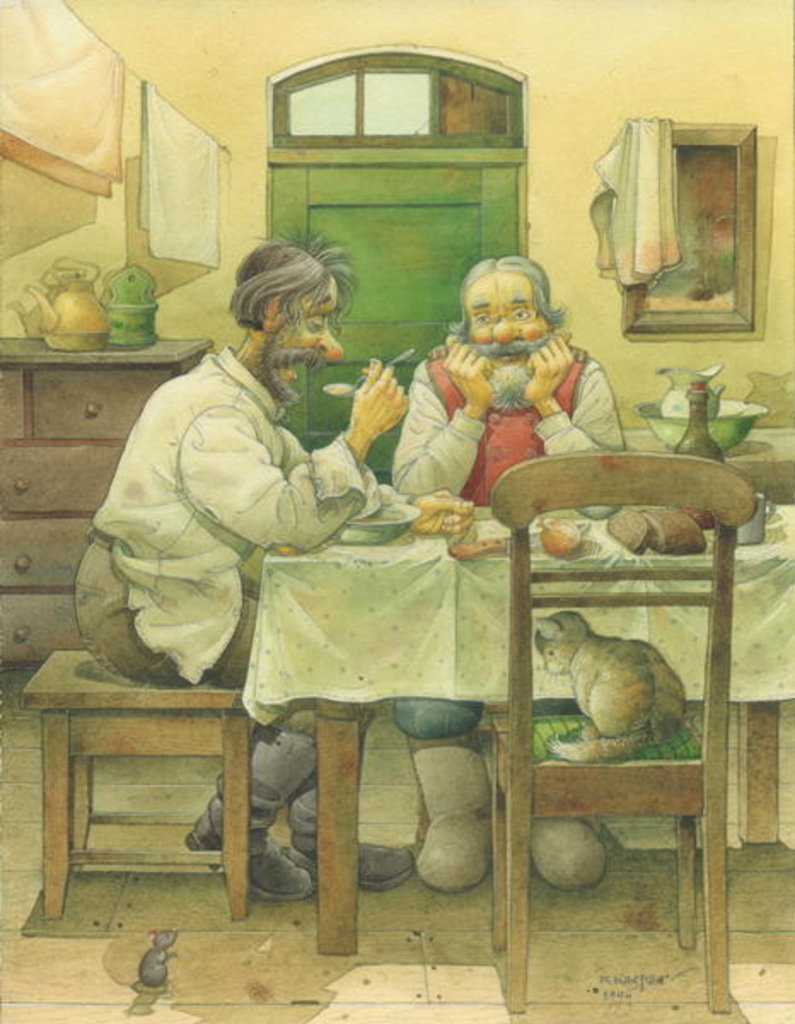 Detail of Russian Scene 06, 1994 by Kestutis Kasparavicius