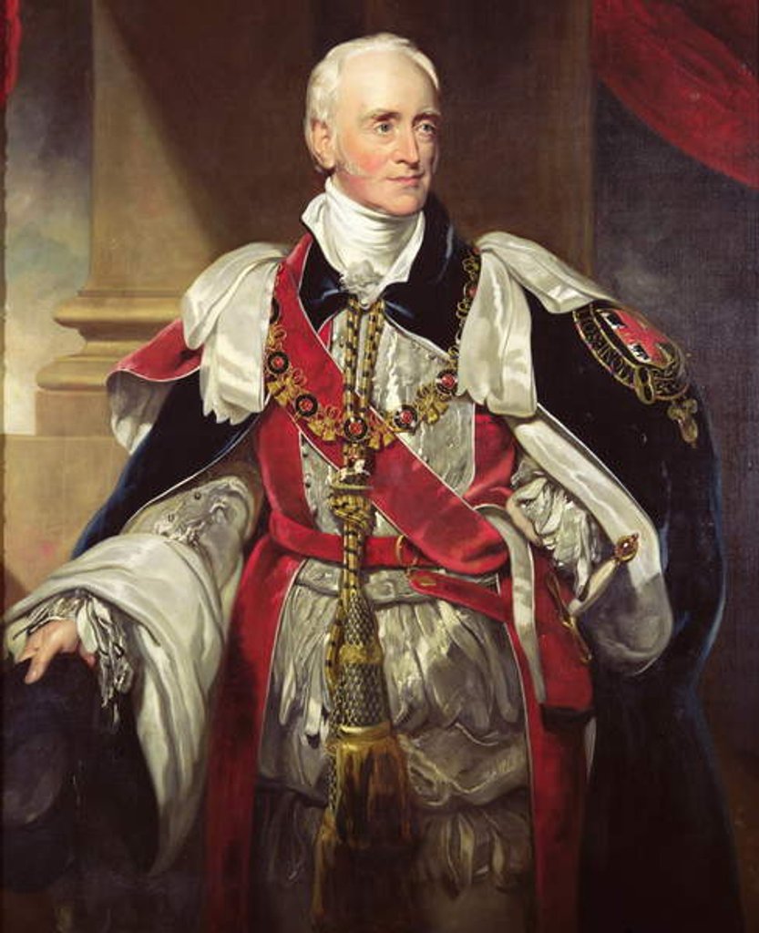 Detail of Philip Yorke, Third Earl of Hardwicke by Thomas Lawrence