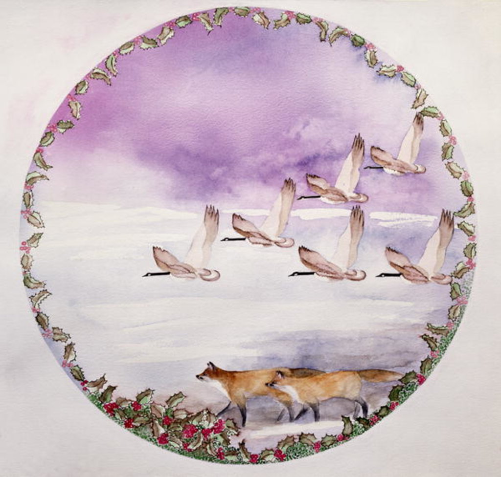 Detail of Home for Christmas by Suzi Kennett