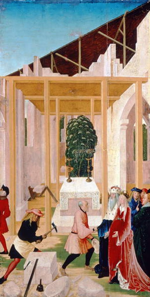 Detail of Scene from the Legend of St. Leopold, 1505 by Rueland the Younger Frueauf